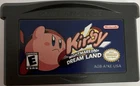Nintendo Kirby: Nightmare in Dream Land Game Boy Advance loose cart tested works
