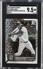 2022 BOWMAN CHROME #7 GABRIEL ARIAS ROOKIE RC /199 SGC 9.5