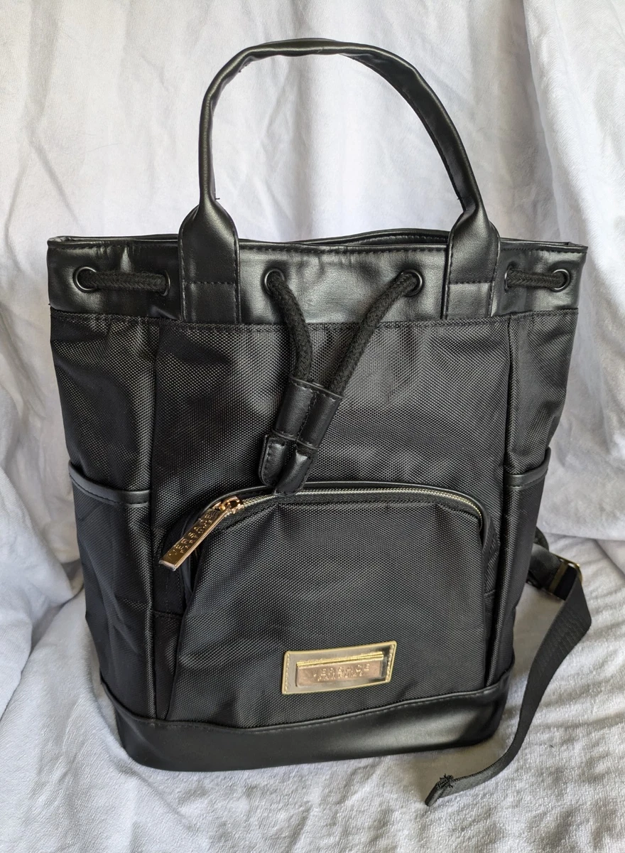 Versace Parfums Bag Backpack/ Black Gold New | eBay display picture 1