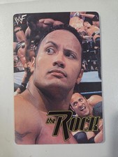 2000 WWF Wrestling vending sticker The Rock Dwayne Johnson RARE HTF