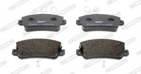 Ferodo Bremsbelagsatz, Scheibenbremse Vorderachse U.A. FüR Autobianchi, Fiat