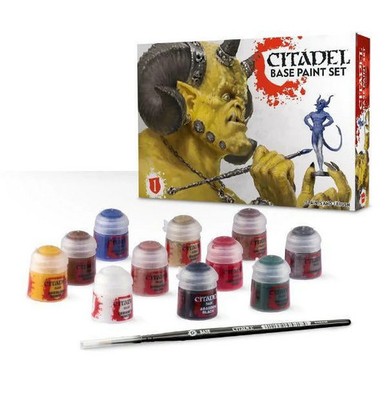 Citadel Base Paint Set New Sealed Games Workshop Warhammer NIB