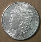 $1 1898-S Morgan Silver Dollar AU San Francisco Mint * AvenueCoin
