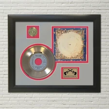Cure Just Like Heaven Framed Picture Sleeve Gold 45 Record Display M4