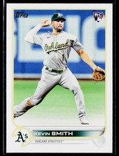Kevin Smith Rookie 2022 Topps Update Series #US217 RC Athletics