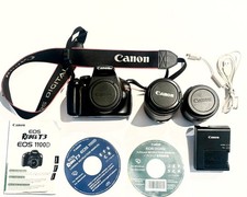 Canon EOS Rebel T3 DSLR Camera Starter Kit - Dual Lens Bundle 18-55mm 55-250m