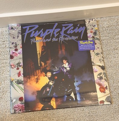 PRINCE, Purple Rain, 40th Anniversary Ltd. ED PURPLE SPLATTERED COLORED VINYL LP