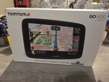 TomTom Go 620 Large 6" Car Van Sat Nav Wifi Traffic via Smartphone World maps