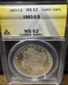 1883 O Morgan Silver Dollar ANACS MS-62 DMPL CAMEO Deep Mirror Proof Like