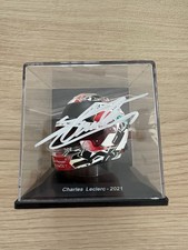 Casque Formule 1 Échelle 1/5 Signe Par Charles Leclerc 