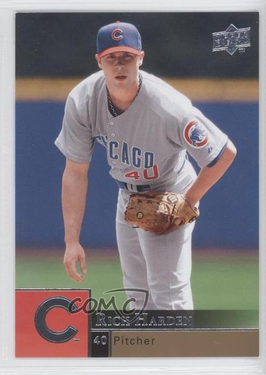 2009 Upper Deck Rich Harden #574 1g9