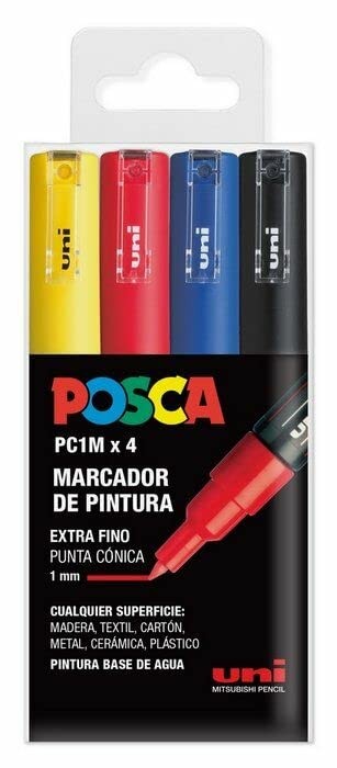 Set Of Markers Posca Pc-1M Multicolour NUOVO