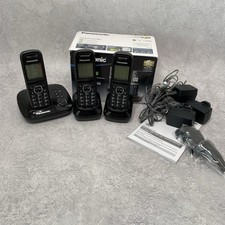 Panasonic KX-TG8063 Digital Cordless 3-Phone System With Answer System- Read