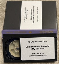POLYSICS-COELAKANTH IS ANDROID/I MY ME MINE/BETACAM SP SINGLE PROMO MUSIC VIDEO