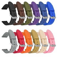 Quick Release Nylon Canvas Watch Band Strap Wristband Universal Bracelet 18-24mm