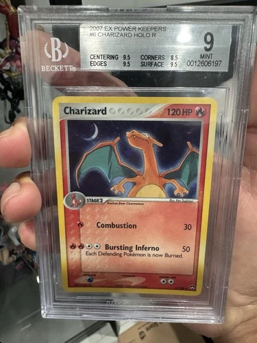 Power Keepers Ex Charizard Bgs 9