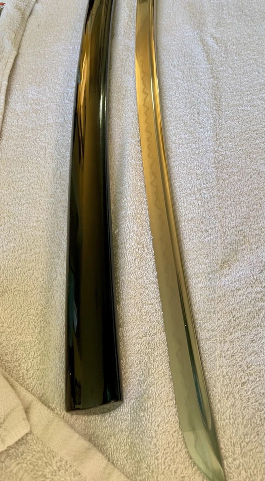 O-REN Ishii Katana. 1095 Carbon Steel. From Handmade Swords - Image 2 of 4