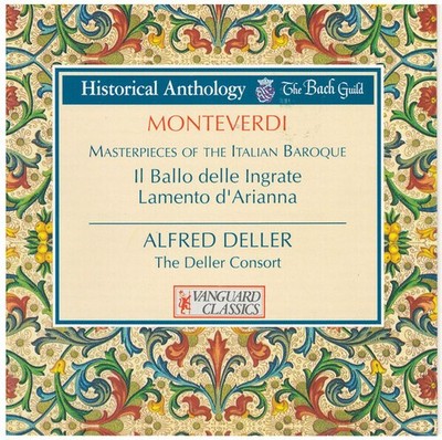 Monteverdi / Deller - Il Ballo Delle Ingrate [Used Very Good CD]