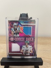 Bryce Young Aaron Rodgers Rookie /199 Idols Double Patch 2023 Illusions