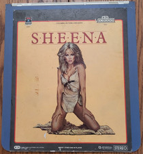 Sheena CED Videodisc 1984 Movie Tanya Roberts Comic Book Hero Action Fantasy
