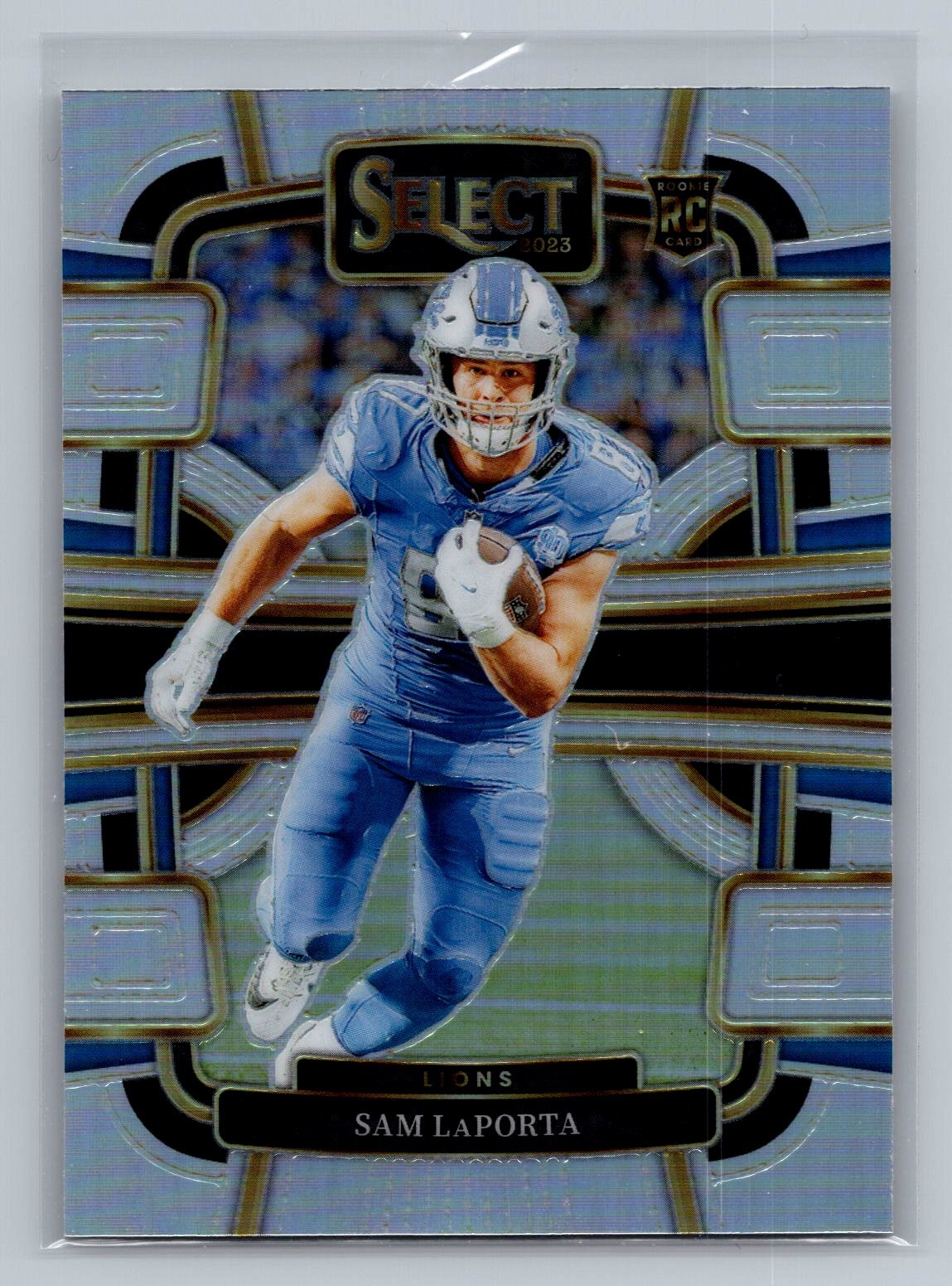 2023 Panini Select #35 Sam LaPorta Silver Prizms