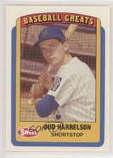 1990 Swell Baseball Greats Bud Harrelson #111 0w8
