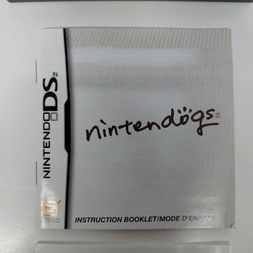 Nintendogs: Lab & Friends (Nintendo DS, 2005) CIB EN/FR Manual - Image 4 of 4