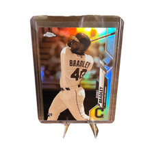 Topps 2020 Chrome Bobby Bradley Rookie Refractor #3 Cleveland Guardians MLB