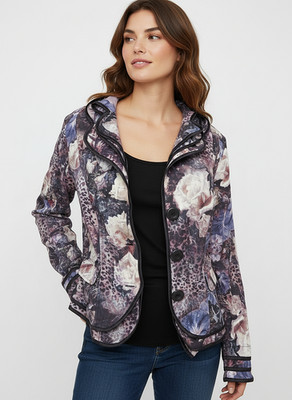 Alberto Makali L XL Jacket Coat Blazer Cheetah Knit Fairycore Whimsigoth Boho