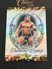2026 Topps Chrome WWE The Rock Diamond Legacy Refractor RDL-11 GX55