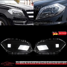 Fit Für Mercedes-Benz ML M-Klasse W166 2011-2015 Scheinwerferglas Links Rechts
