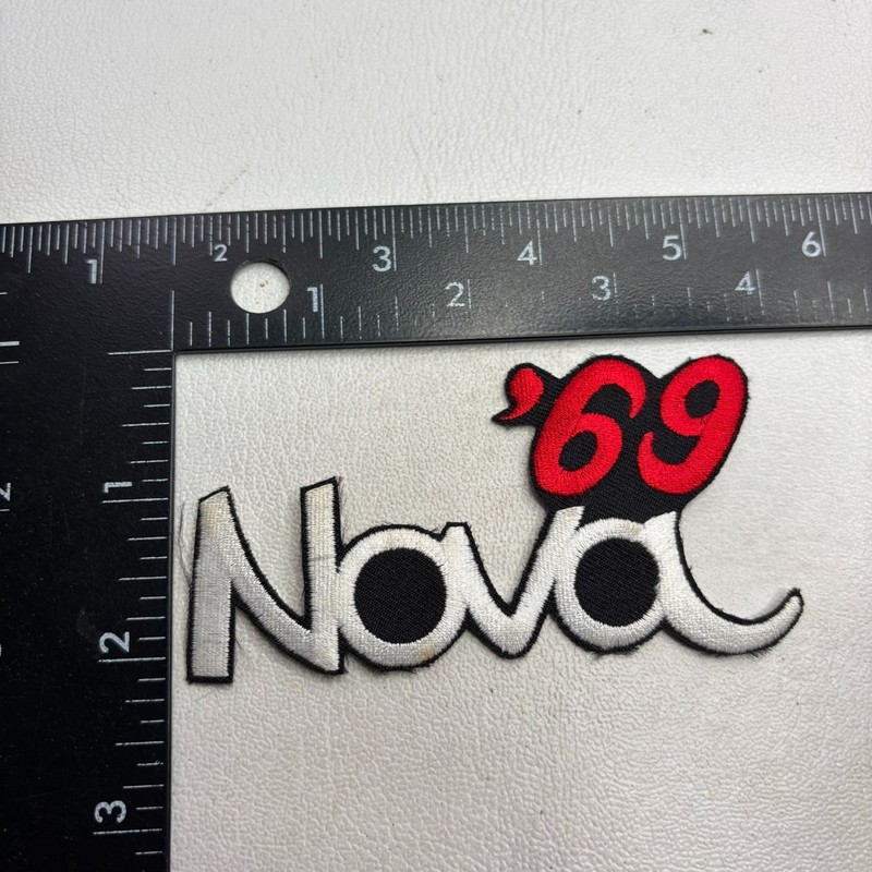 NOS c 2010s Made CHEVROLET CHEVY NOVA 1969 Car Auto Patch 67WW