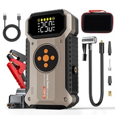 Geeneu 8000A Auto Starthilfe Jump Starter Ladegerät Powerbank KFZ Luftkompressor