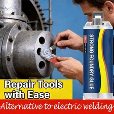 Strong Foundry Glue,Metal Repair Glue, AB Metal Glue Heary Duty Weld 85ml