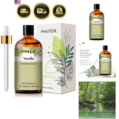 Vanilla Essential Oil Aromatherapy Diffuser Candle Making Skin Safe 100ML