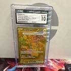 Pokémon Pikachu ex 179/131 Sv: Prismatic Evolutions Hyper Rare Holo CGC 10