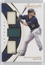 2019 Panini Immaculate Triples 48/49 Mitch Haniger #IT-MH 0c3