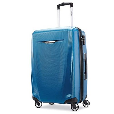 SAMSONITE WINFIELD 3 DLX HARDSIDE LUGGAGE EXPANDABLE SPINNERS 120753-1112 - Blue