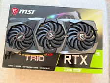 MSI GeForce RTX 2080 Super Gaming X Trio 8GB GDDR6 Graphics Card