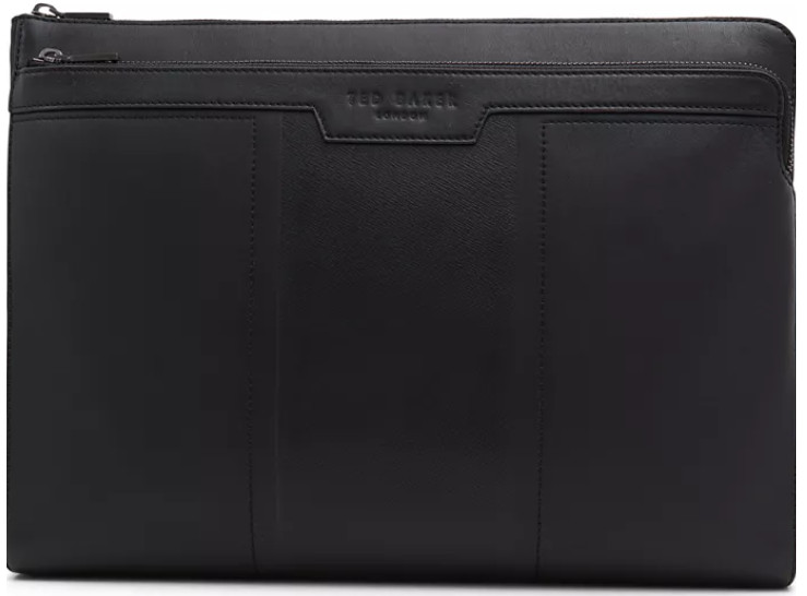 Сумка-чехол для ноутбука Ted Baker черного цвета одного размера 11490₽