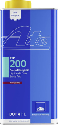 Original TYP 200 Racing Quality DOT 4 Brake Fluid, 1 Liter Can