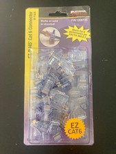 Platinum Tools EZ-RJ45 Cat6 Connector 100010C 50 pack NEW