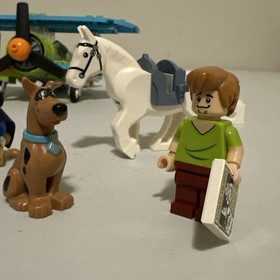 LEGO Scooby-Doo: Mystery Plane Adventures (75901) Missing Pumpkin Head & Manual