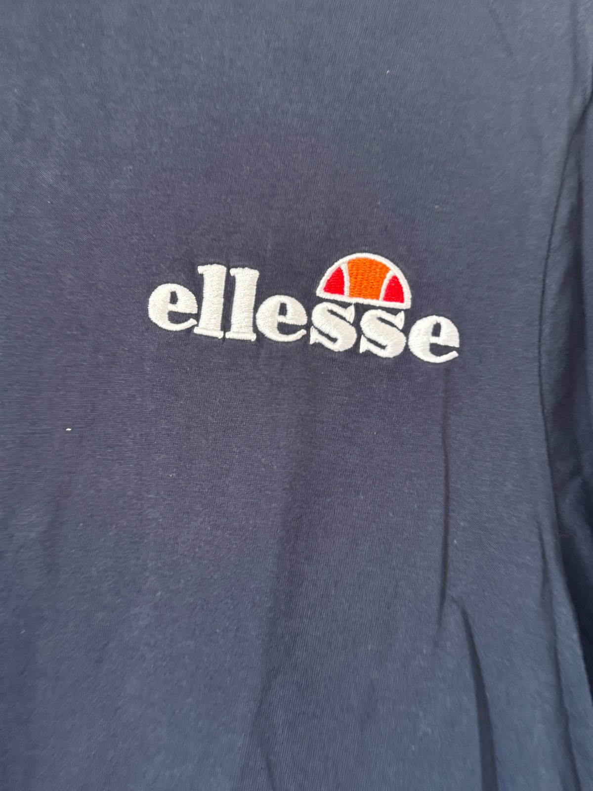 Ellesse "Voodoo" Herren T-Shirt mit gesticktem Logo - Marineblau image 4