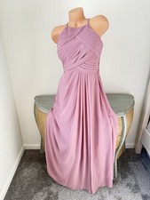 AZAZIE Yanelie Dress A10 M L Bridesmaid Maxi Sweetheart Fairy Dusty Rose Chiffon