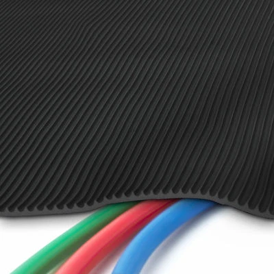 Kabelmatte Kabelbrücke Fein Riefenmatte Isoliermatte Gummimatte Riefenmatte 3mm - Bild 1 von 4