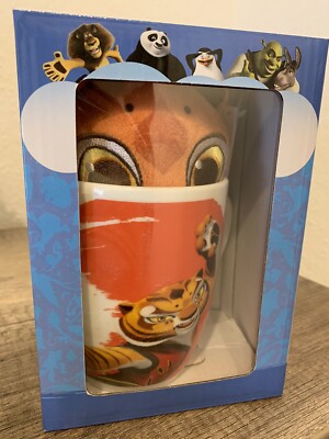 Kung Fu Panda - Tigress Tasse + Plüschtier - Dream Works Heroes