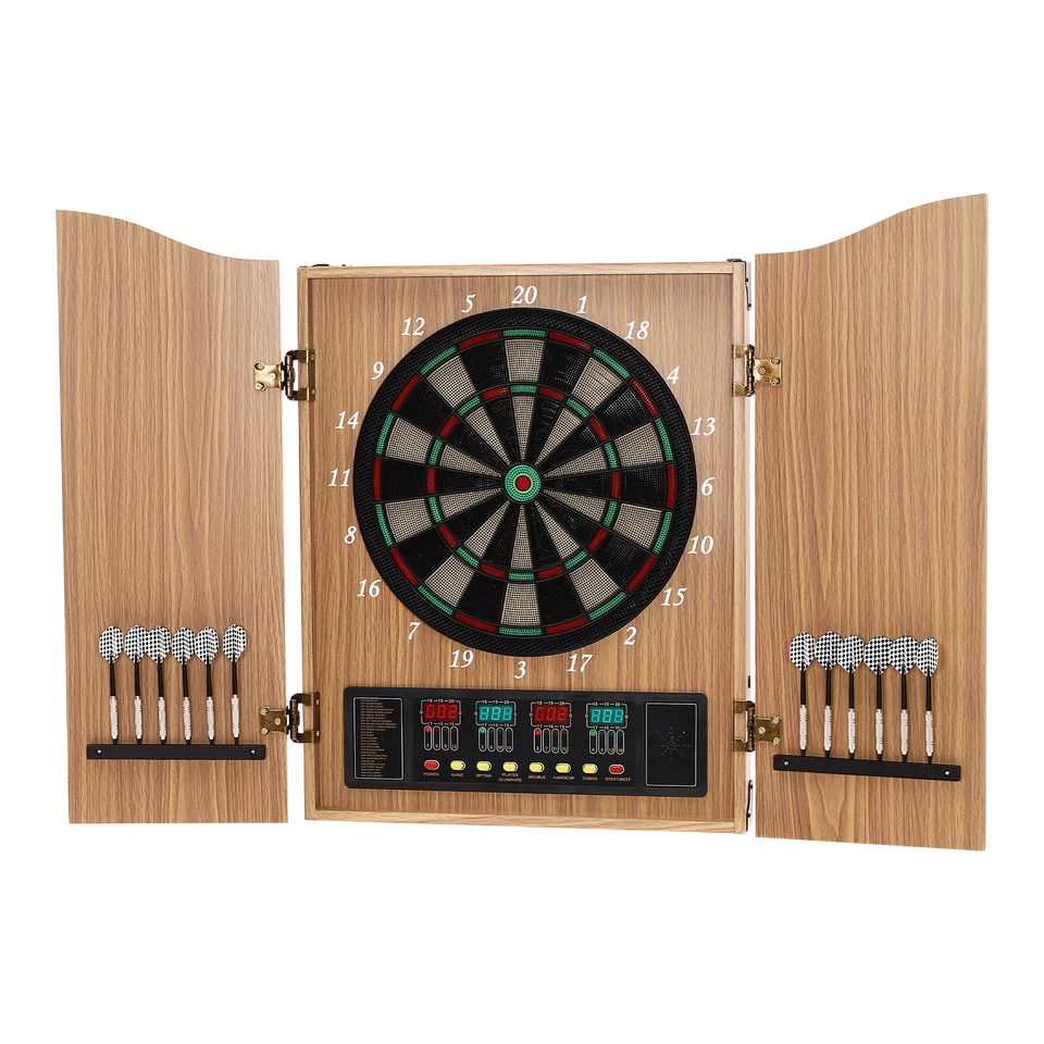 Take Aim Electronic Dart Machine Dart Board Cabinet Set For Commercial & Home - Image 4 of 4