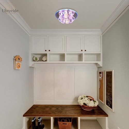 K9 Modern Crystal Flush Mount LED Ceiling Lamp Chandelier Pendant Light Fixture - Picture 5 of 16