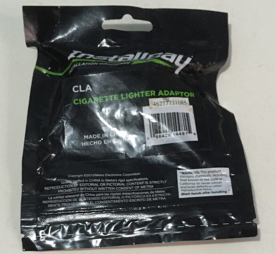 Install Bay CLA High Quality Packaged Female Cigarette Lighter Adaptor Plug New